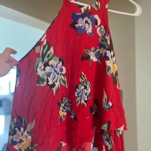 Floral Halter Top